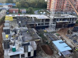 Корпус 4: монолитные работы